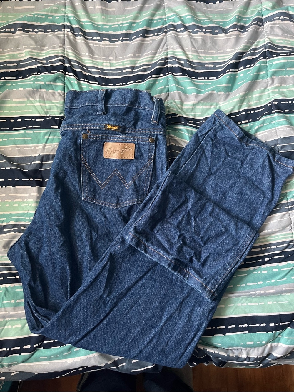Cowboy cut wranglers